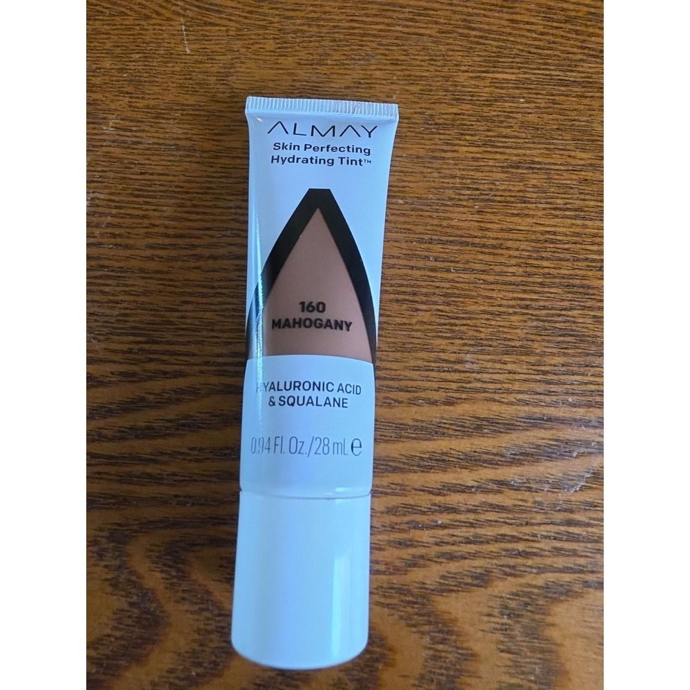 Almay Skin Perfecting Hydrating Tint Liquid‎ Foundation #160 Mahogany 0.94 fl oz